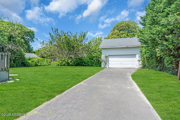 Backyard, Detached Garage, Exterior