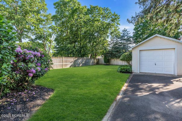 Backyard, Detached Garage, Exterior