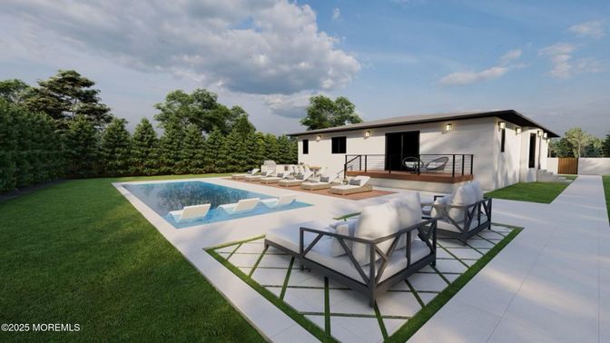 Backyard, Exterior, Pool