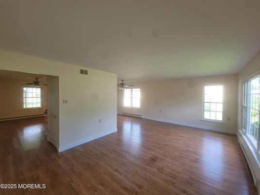 Empty room, Interior, Wood Texture Flooring