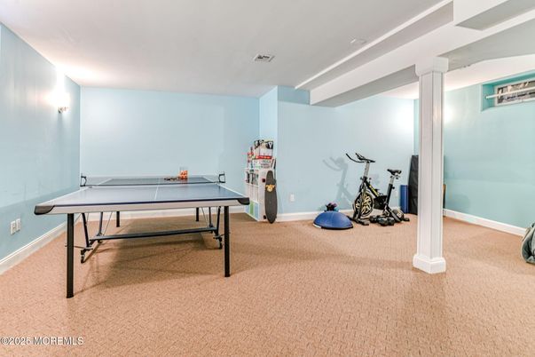 Fitness Equipment, Game Room, Interior