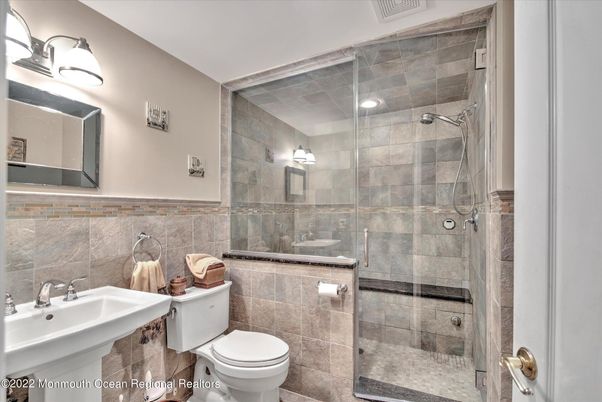 Bathroom, Glass Shower, Interior