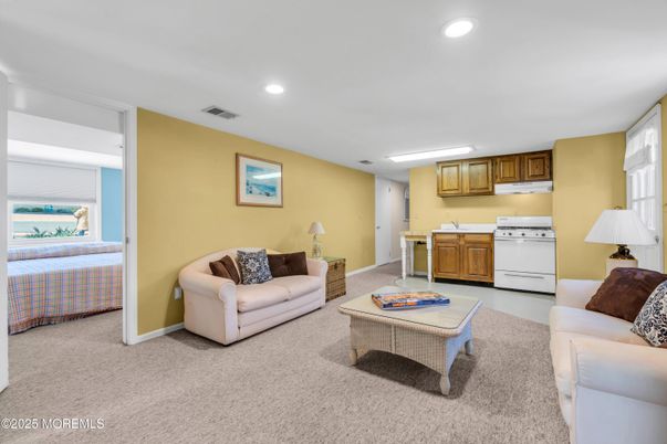 Interior, Kitchen, Living room, Recessed Lighting