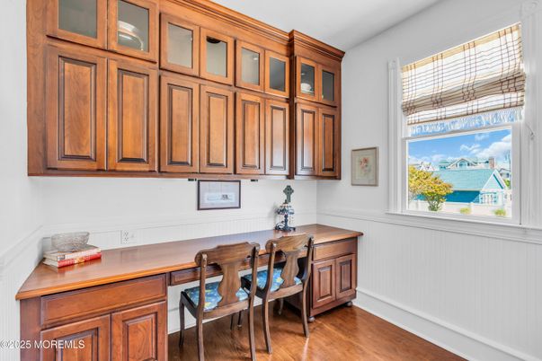 Home Office, Interior, Wood Texture Flooring