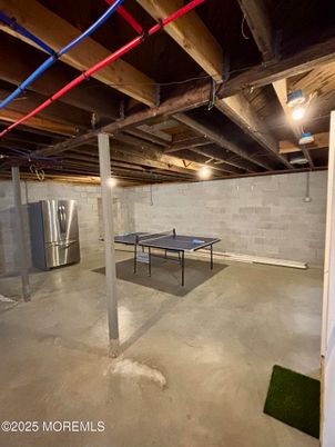 Game Room, Interior, Stone Walls