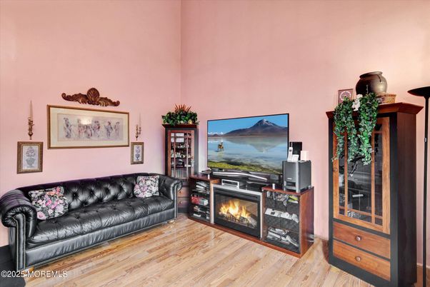 Fireplace, Interior, Wood Texture Flooring