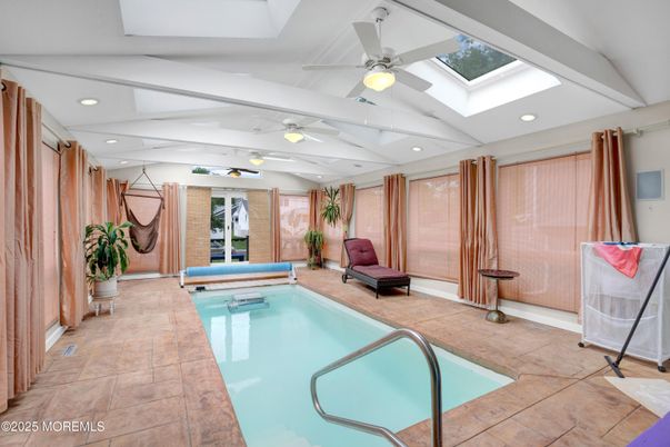 Glass Ceilings, Interior, Pool, Recessed Lighting