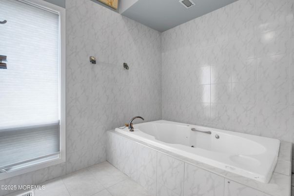 Bathroom, Interior, Marble Walls
