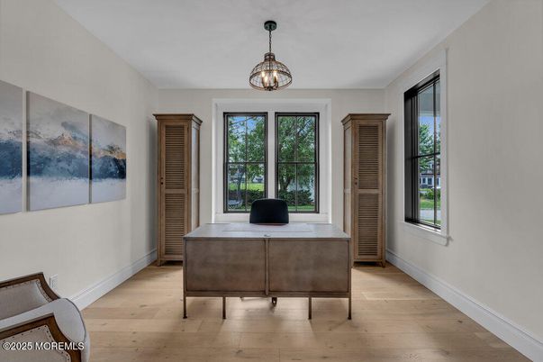 Home Office, Interior, Wood Texture Flooring