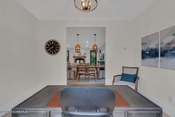 Dining room, Interior, Pendant Lights