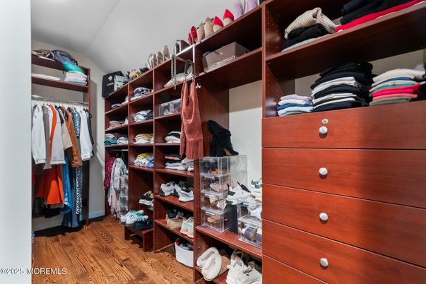 Interior, Walk-in Closets, Wood Texture Flooring