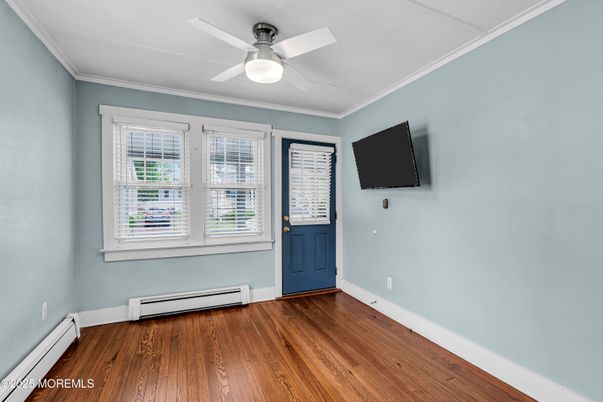 Empty room, Interior, Wood Texture Flooring