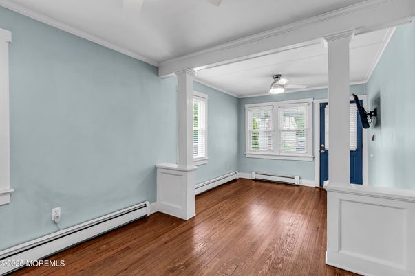 Empty room, Interior, Wood Texture Flooring