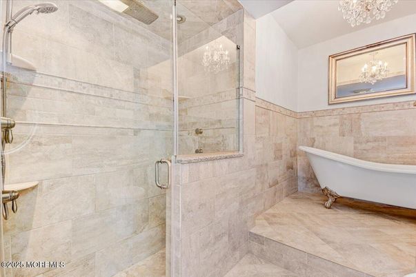 Bathroom, Free Standing Baths, Glass Shower, Interior