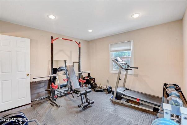 Fitness Equipment, Interior, Recessed Lighting