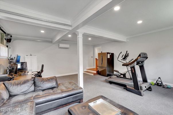 Fitness Equipment, Interior, Recessed Lighting