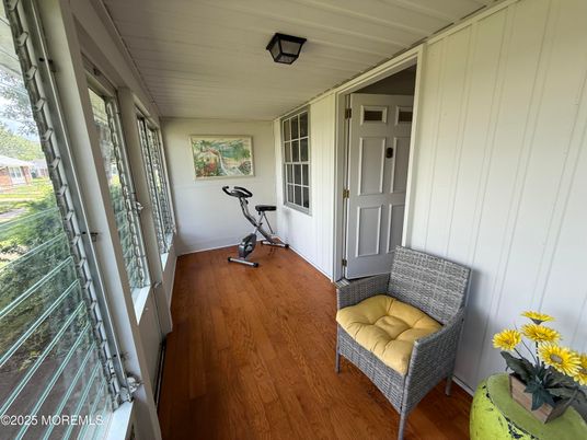 Fitness Equipment, Interior, Wood Texture Flooring