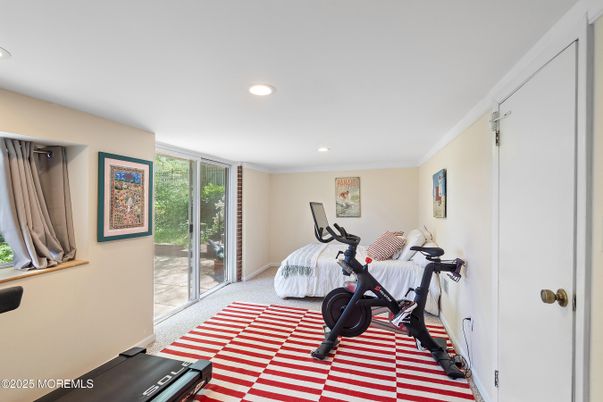 Bedroom, Fitness Equipment, Interior, Recessed Lighting
