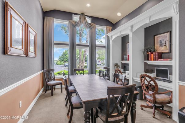 Home Office, Interior, Recessed Lighting