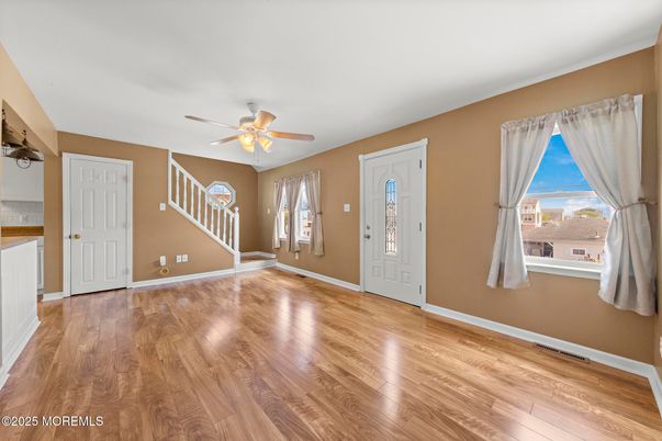 Empty room, Interior, Wood Texture Flooring