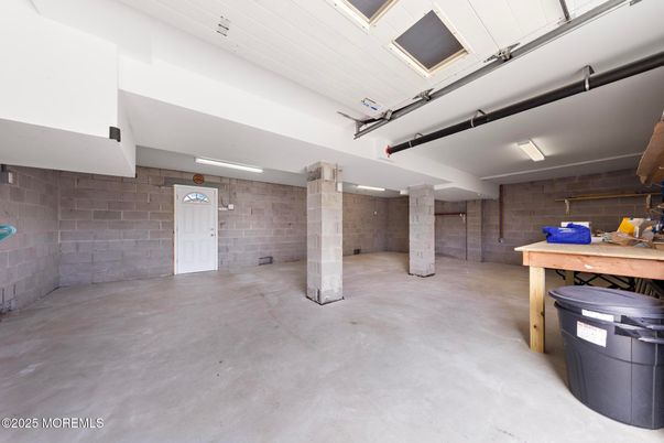 Garage, Interior, Stone Walls