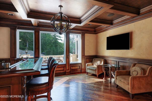 Chandelier, Interior, Wooden Beams, Wooden Ceilings, Wood Texture Flooring