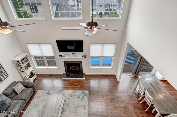Fireplace, Interior, Wood Texture Flooring