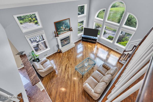 Fireplace, Interior, Living room, Wood Texture Flooring