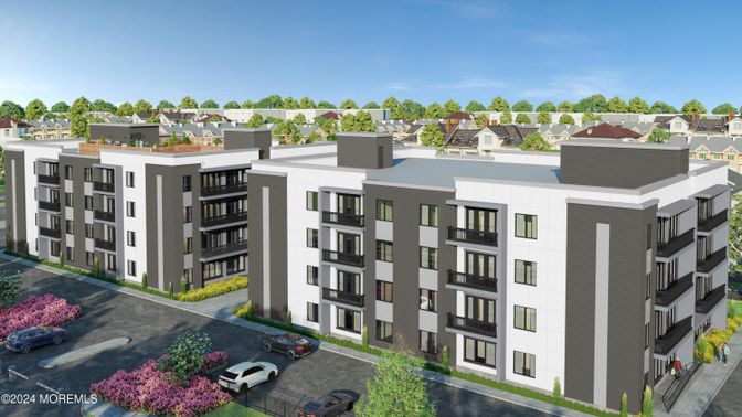 Exterior, Facade, Condo Building