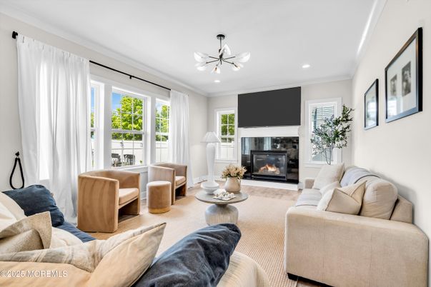Fireplace, Interior, Living room, Recessed Lighting
