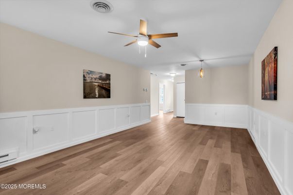 Empty room, Interior, Wood Texture Flooring