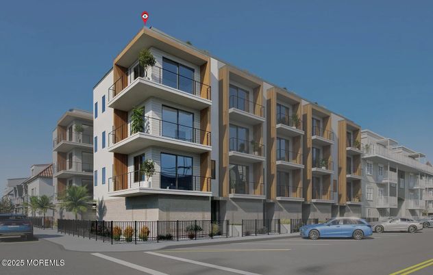 Exterior, Facade, Condo Building