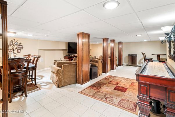 Game Room, Interior, Recessed Lighting
