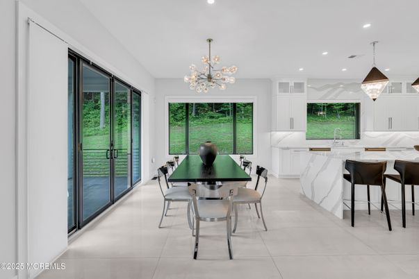 Dining room, Interior, Kitchen, Pendant Lights, Recessed Lighting