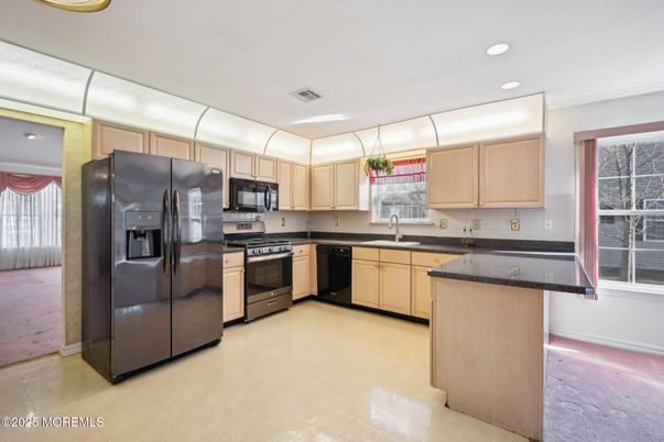 Interior, Kitchen, Recessed Lighting, Stainless Steel Appliances
