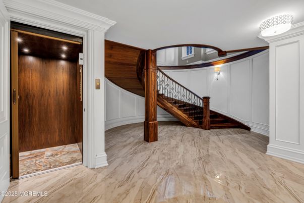 Interior, Marble, Wooden Walls