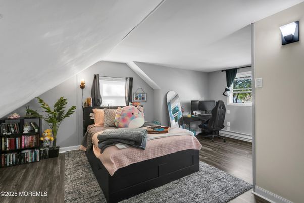 Bedroom, Home Office, Interior, Wood Texture Flooring