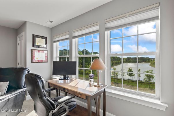 Home Office, Interior, Water, Wood Texture Flooring