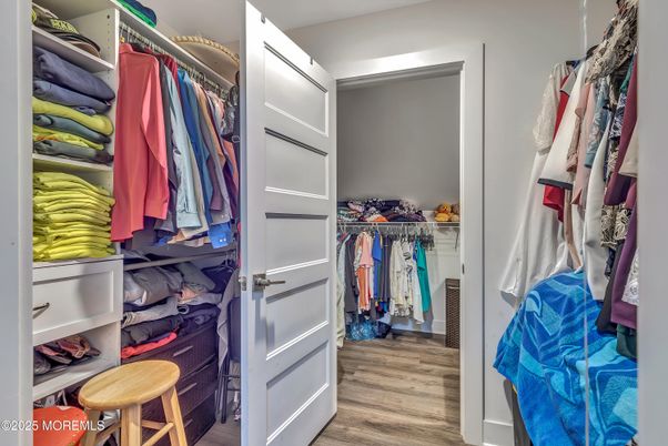 Interior, Walk-in Closets, Wood Texture Flooring