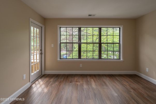 Empty room, Interior, Wood Texture Flooring