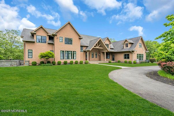 Backyard, Exterior, Facade, Brick Facade, Farmhouse