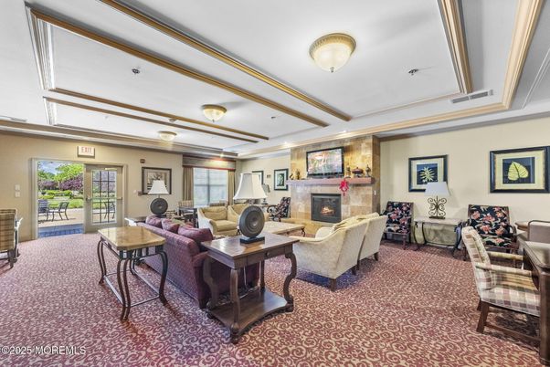 Fireplace, Interior, Living room, Recessed Lighting