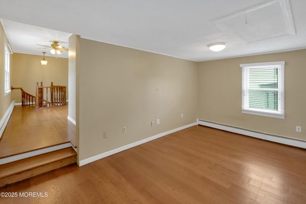 Dining room, Empty room, Interior, Wood Texture Flooring