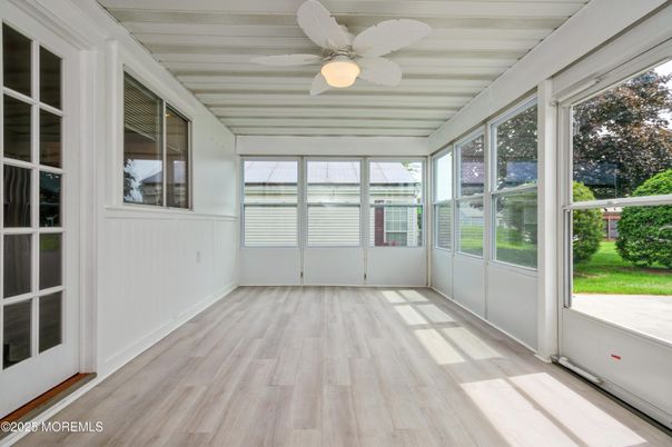 Interior, Sun Room, Wood Texture Flooring