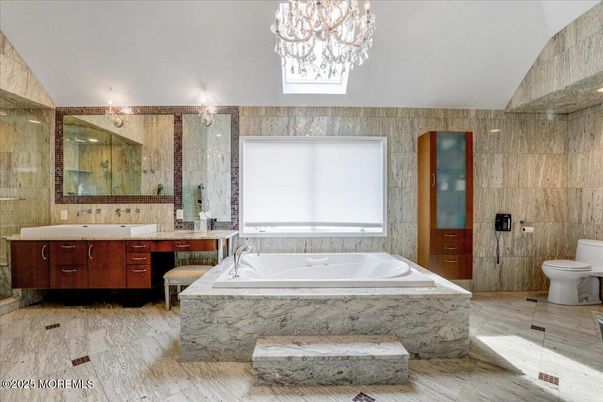 Bathroom, Chandelier, Dual Sink Vanities, Interior