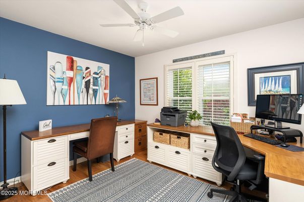 Home Office, Interior, Wood Texture Flooring