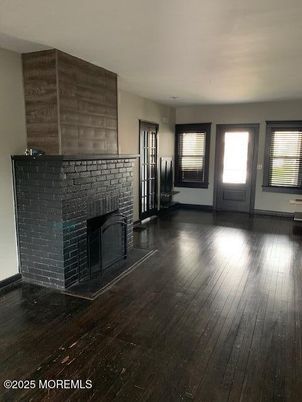 Fireplace, Interior, Wood Texture Flooring