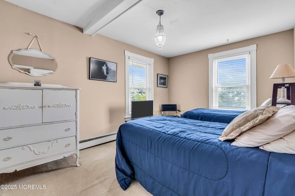 Bedroom, Interior, Pendant Lights