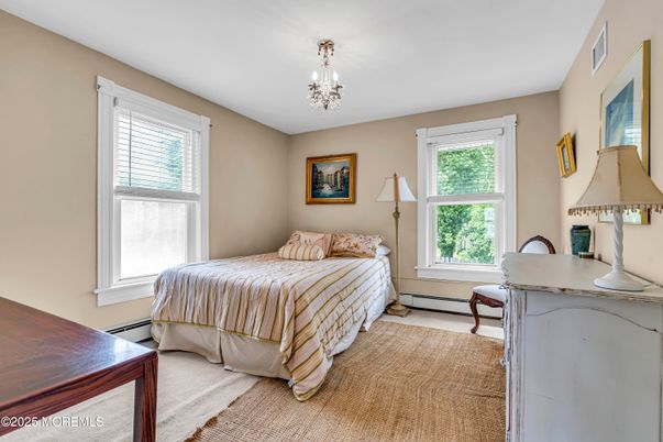 Bedroom, Chandelier, Interior