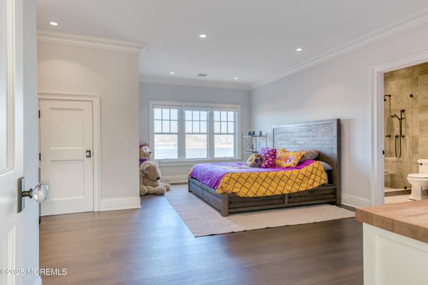 Bathroom, Bedroom, Interior, Recessed Lighting, Water, Wood Texture Flooring